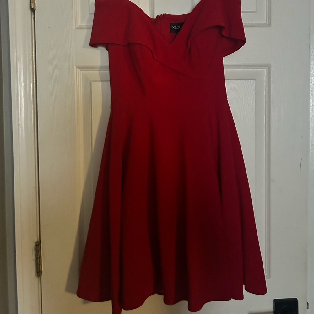 Red dress